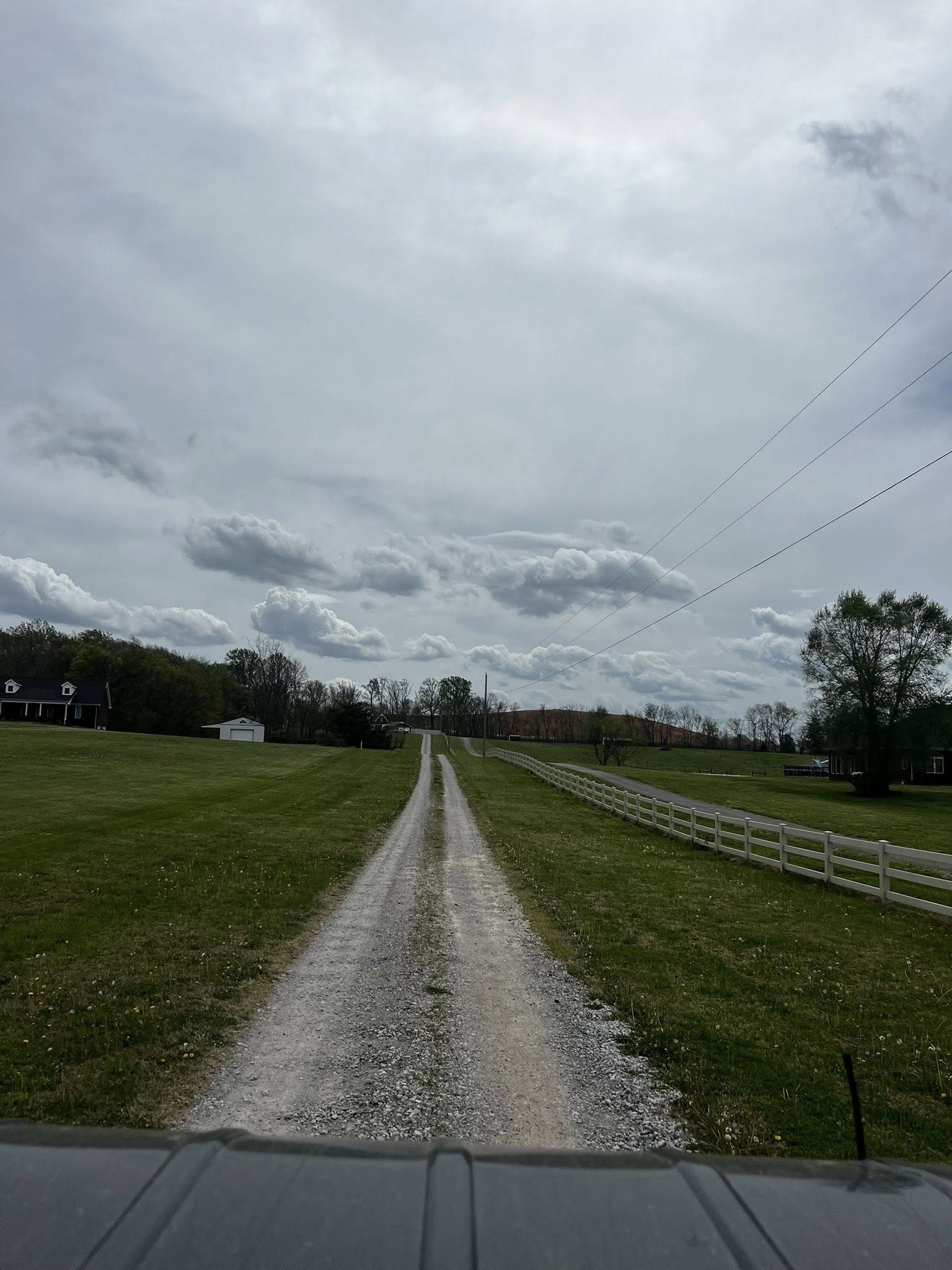 Gravel driveway installed by Michael Way Acres in Middle Tennessee