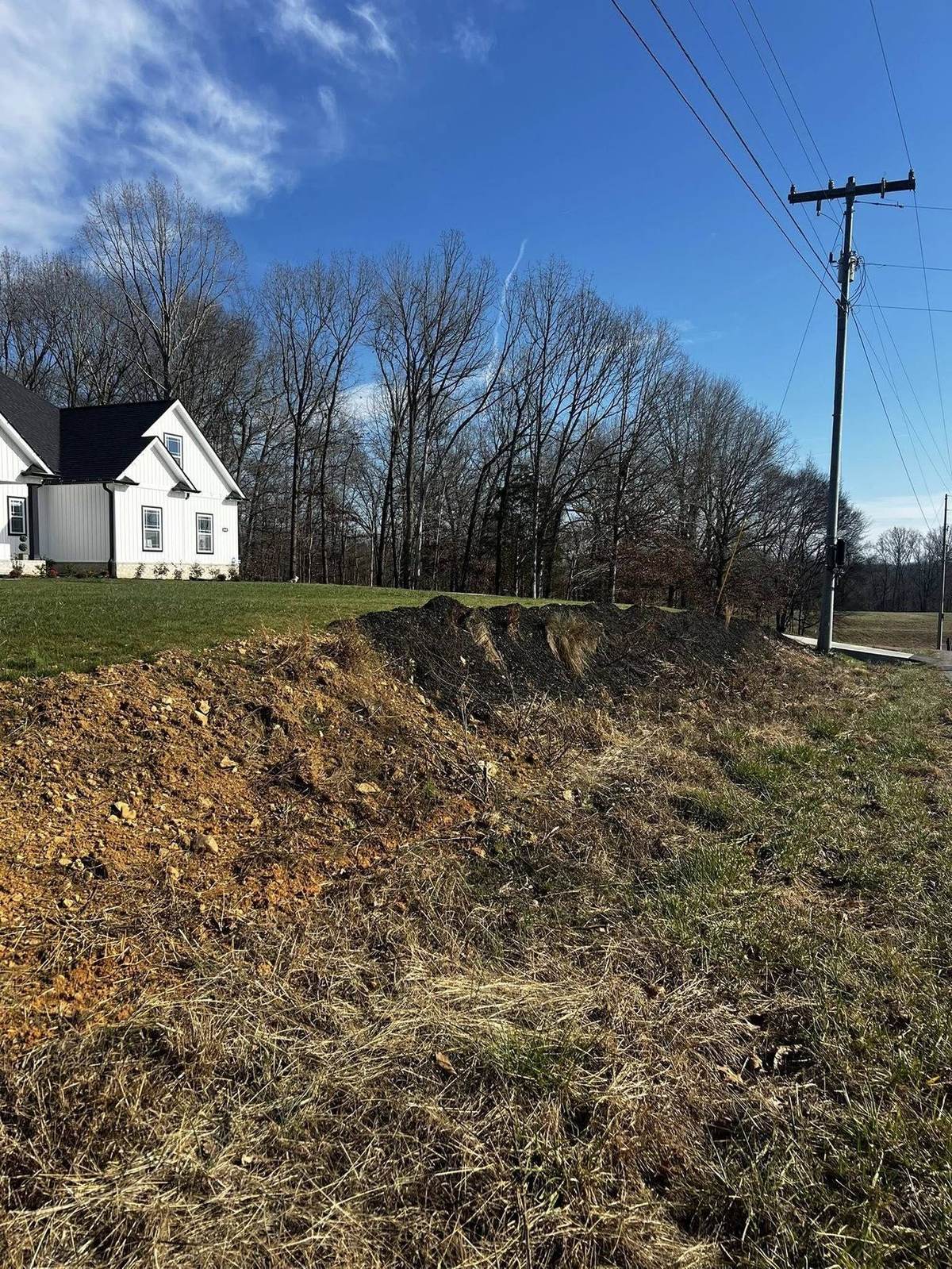 Excavation and earthmoving by Michael Way Acres in Middle Tennessee