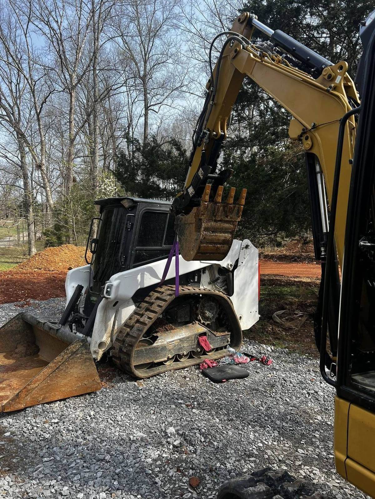 Site Preparation project by Michael Way Acres in Middle Tennessee