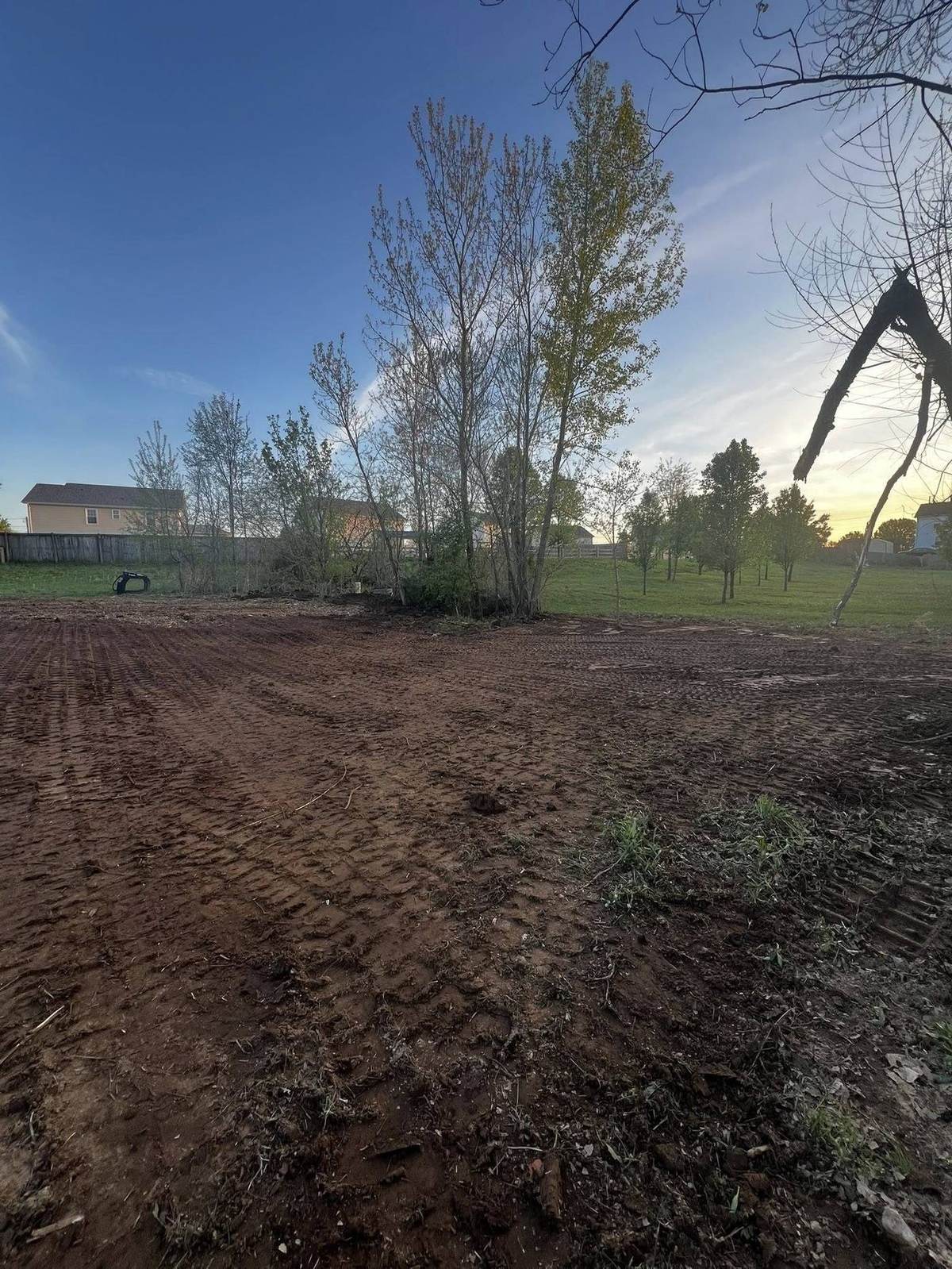 Earth grading and land leveling by Michael Way Acres in Middle Tennessee